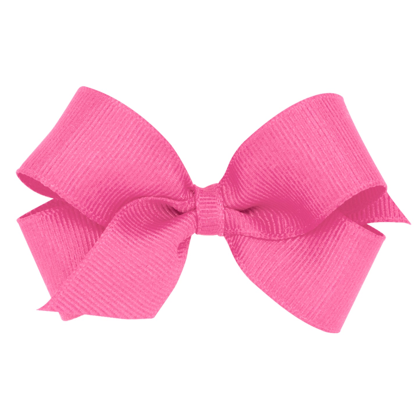 Wee Ones Bow Size Mini Grosgrain WHT  White Bows