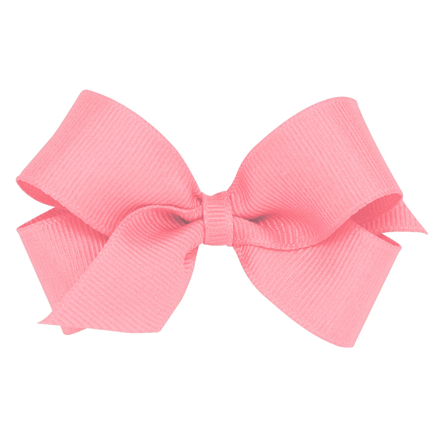 Wee Ones Bow Size Mini Grosgrain WHT  White Bows