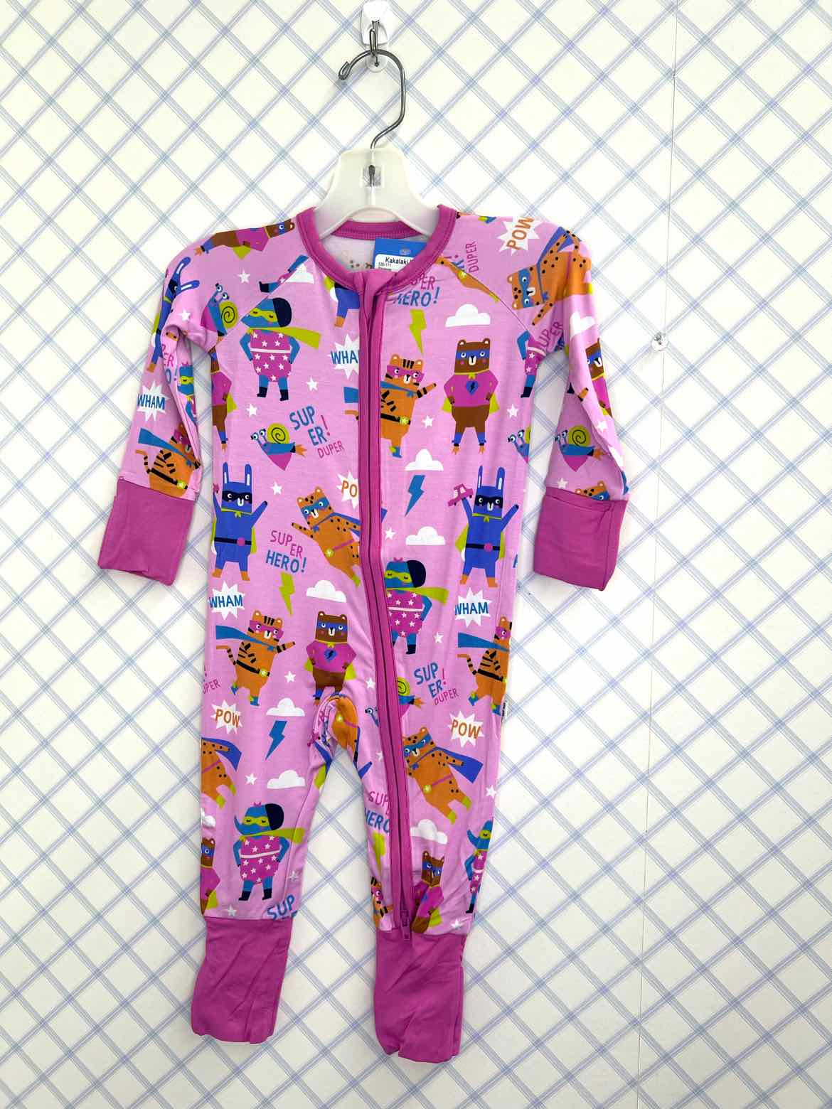 Little Sleepies Child Size 3/6 months Pajamas