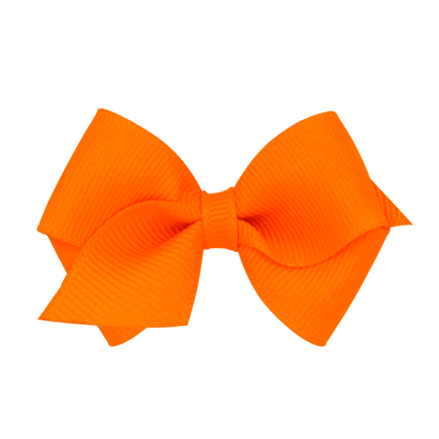 Wee Ones Bow Size Wee Grosgrain WHT  White Bows