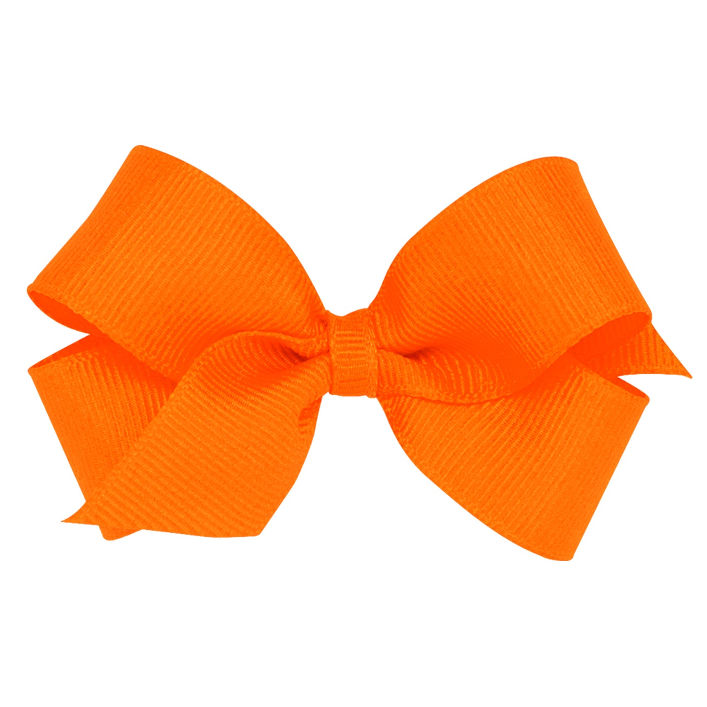 Wee Ones Bow Size Mini Grosgrain WHT  White Bows