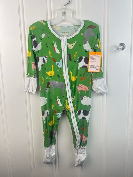Little Sleepies Child Size 0/3 months Pajamas