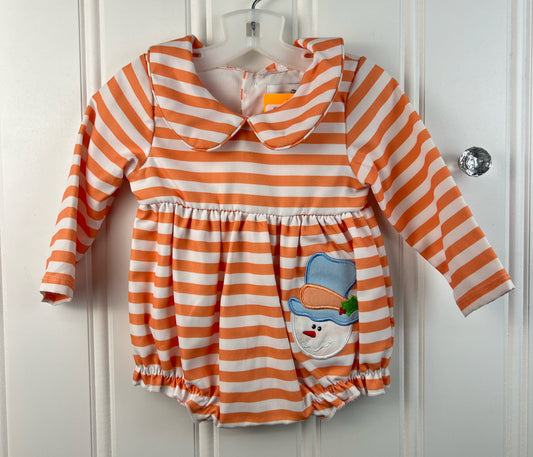 Boutique-Applique Child Size 3/6 months Girls Bubble
