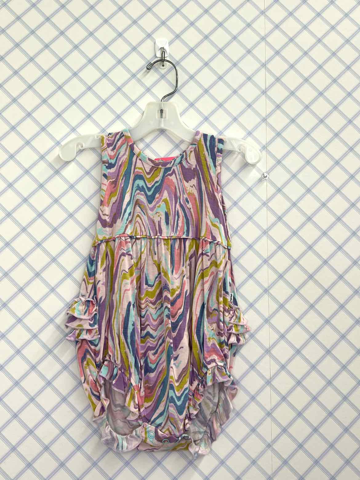 Little Sleepies Child Size 12/18 months Girls Bubble