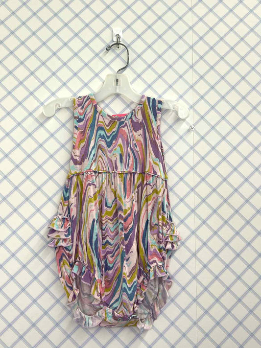 Little Sleepies Child Size 12/18 months Girls Bubble