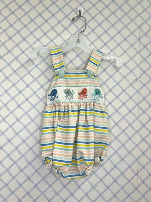 Boutique-Smock Child Size 3 Months Girls Bubble
