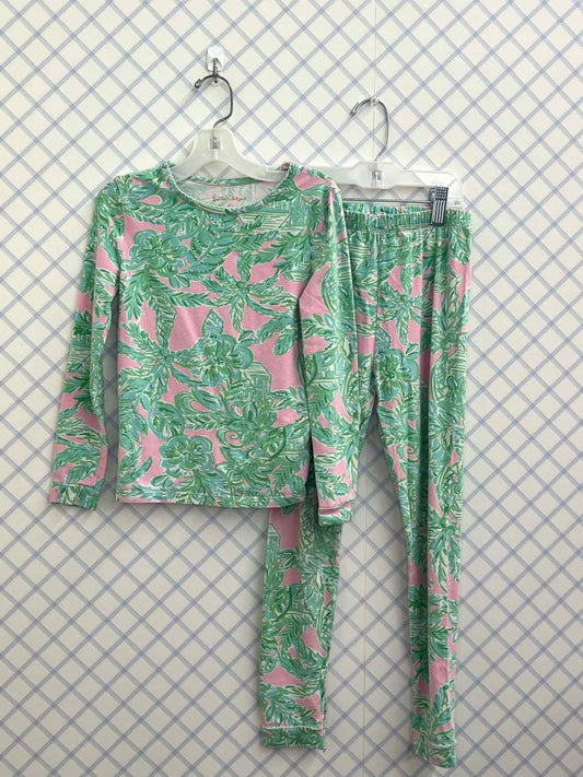 Lilly Pulitzer Child Size 8 Pajamas