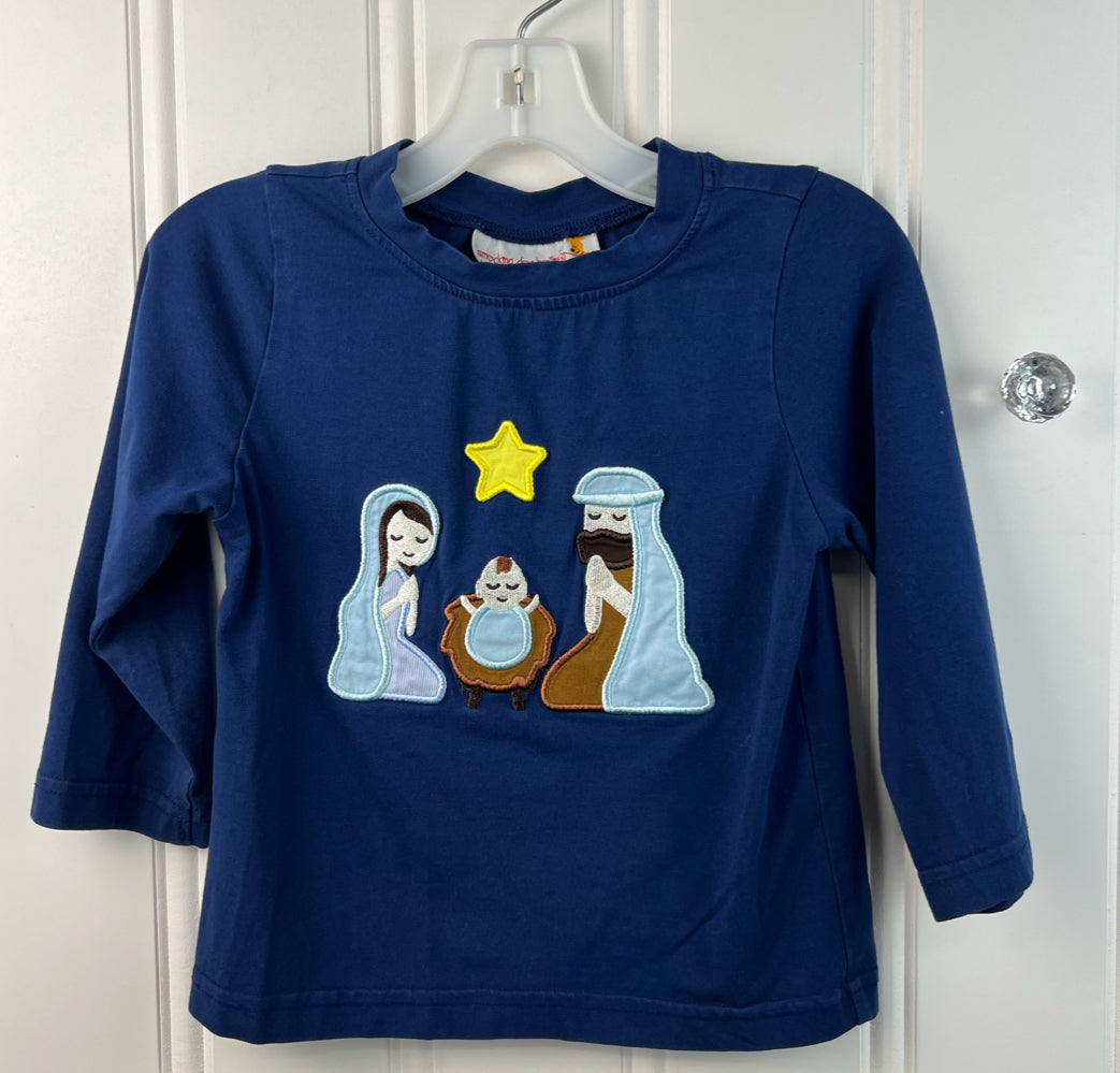 Boutique-Applique Child Size 2T Long Sleeve