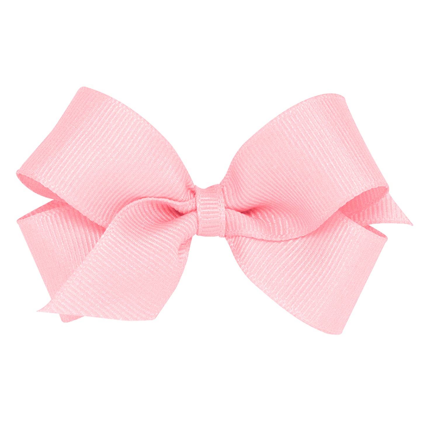 Wee Ones Bow Size Mini Grosgrain WHT  White Bows