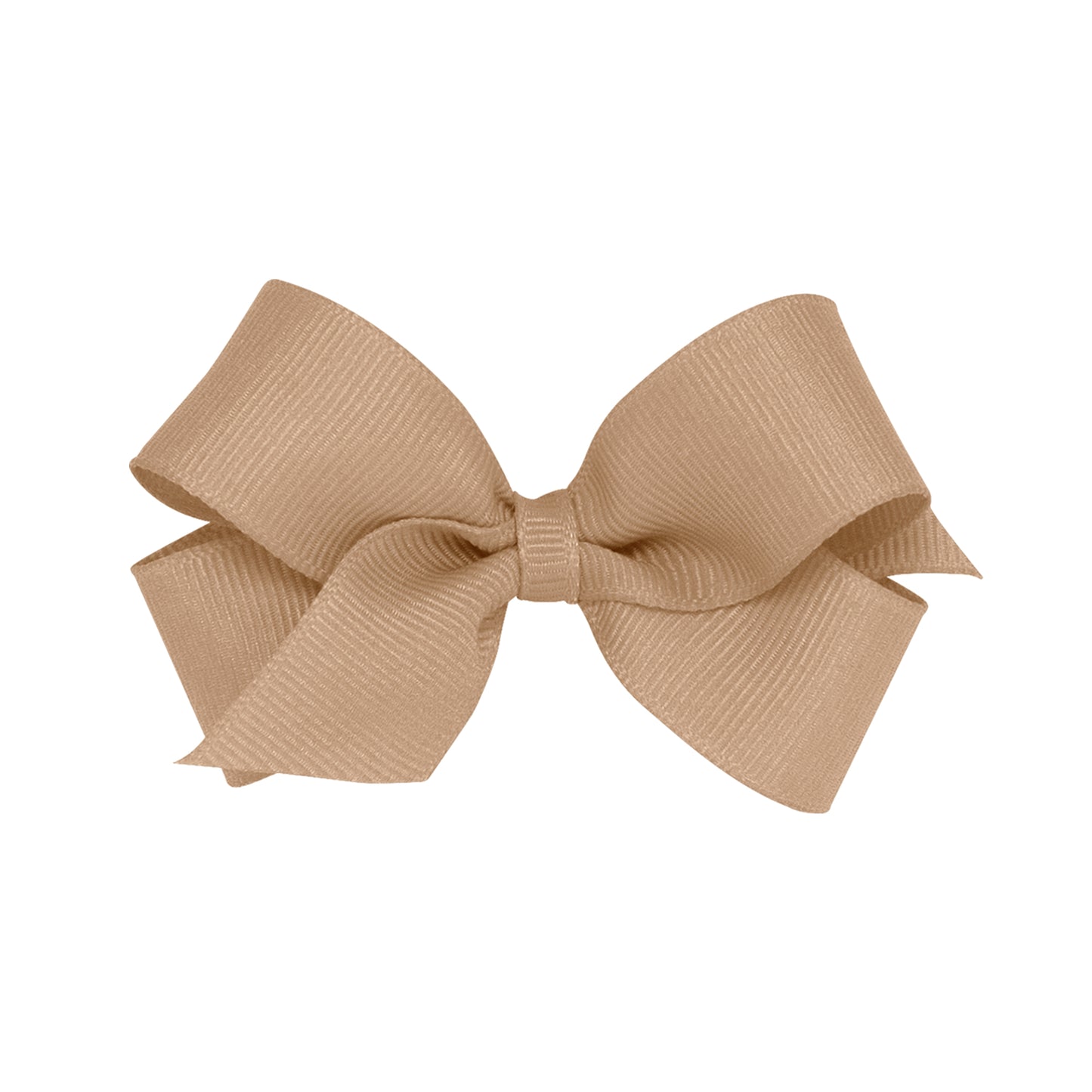Wee Ones Bow Size Mini Grosgrain WHT  White Bows
