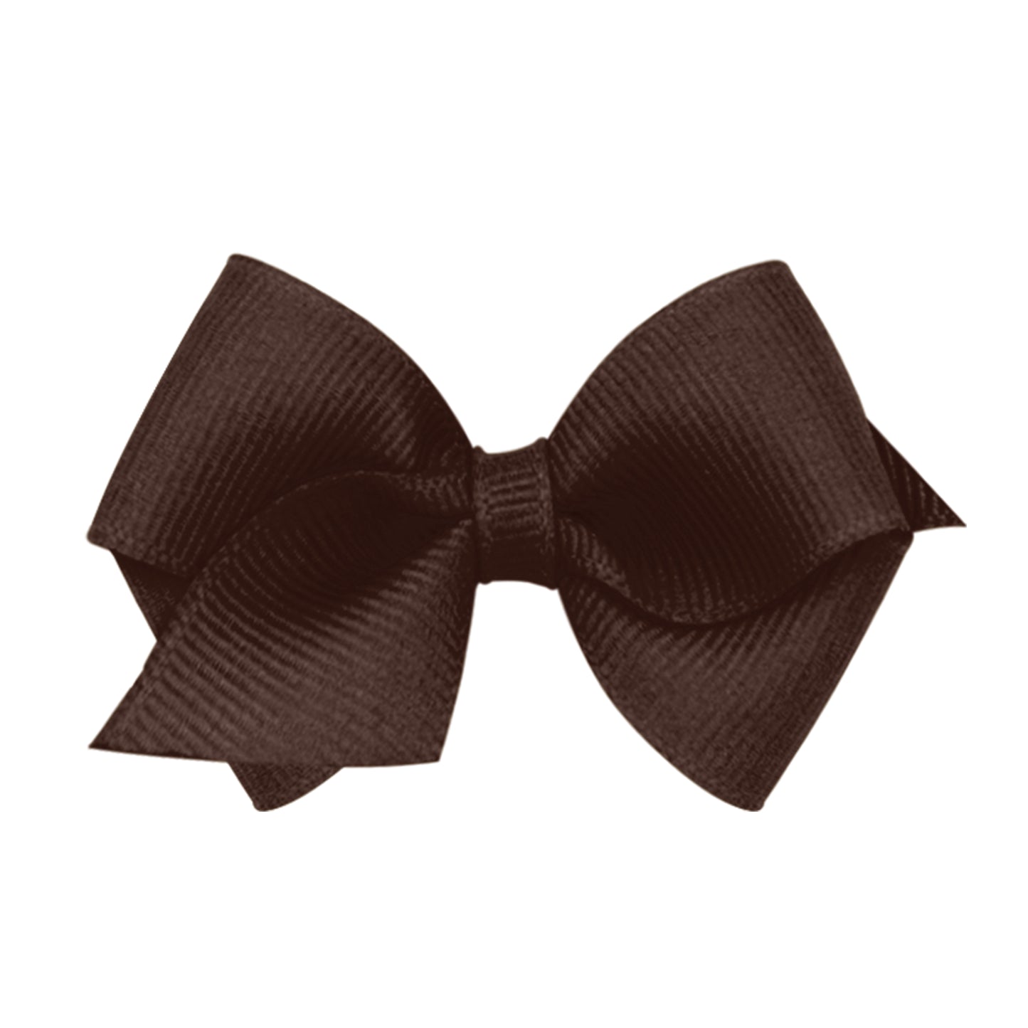 Wee Ones Bow Size Wee Grosgrain WHT  White Bows