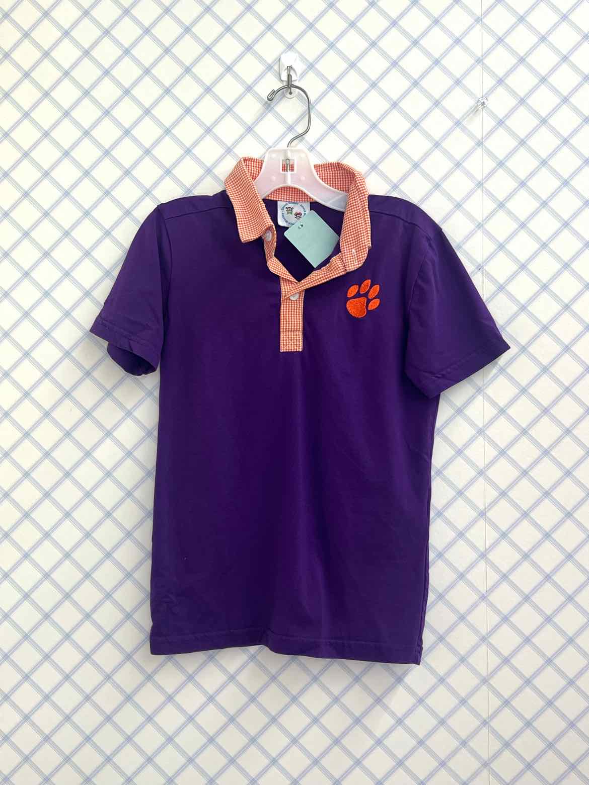 Boutique-Applique Child Size 6 Short Sleeve