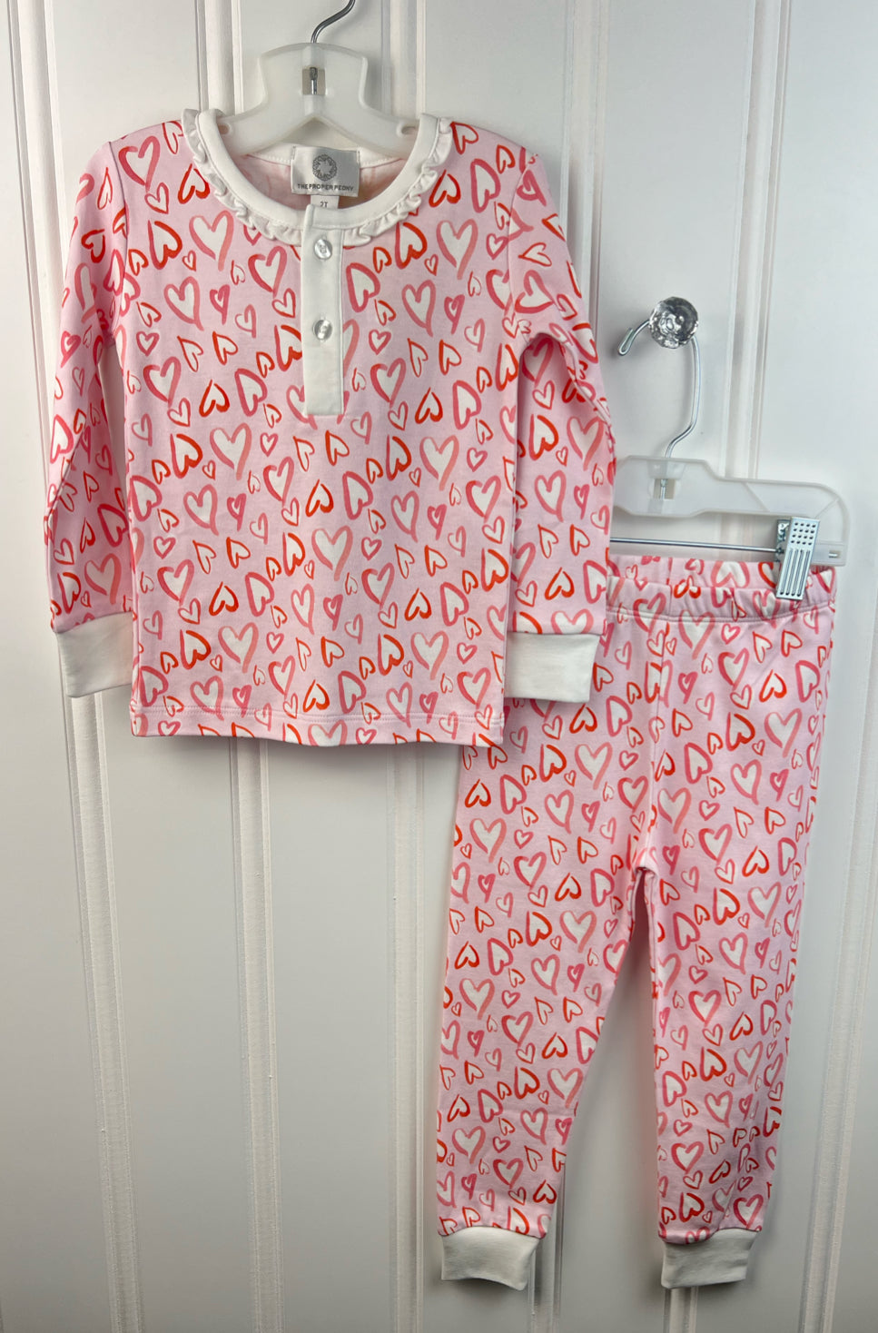 Proper Peony Child Size 2T Pajamas