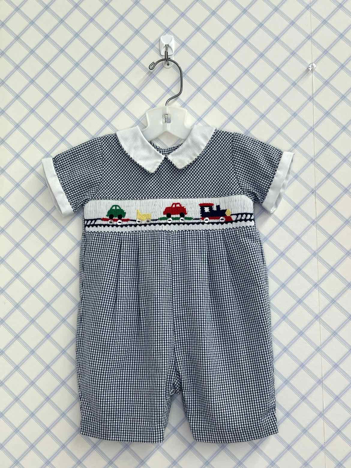Boutique-Smock Child Size 3 Months Jon Jons