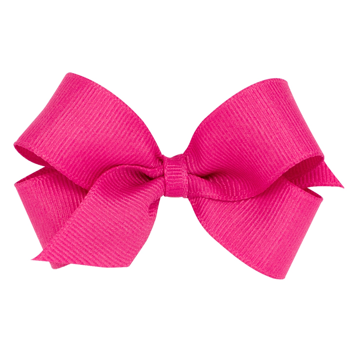 Wee Ones Bow Size Mini Grosgrain WHT  White Bows