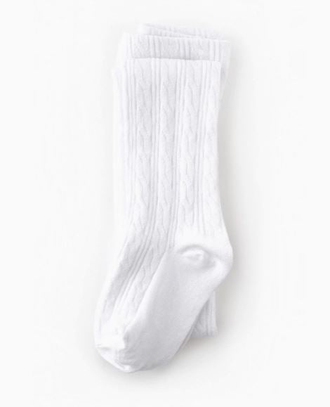 Little Stocking Co. Cable Knit Tights