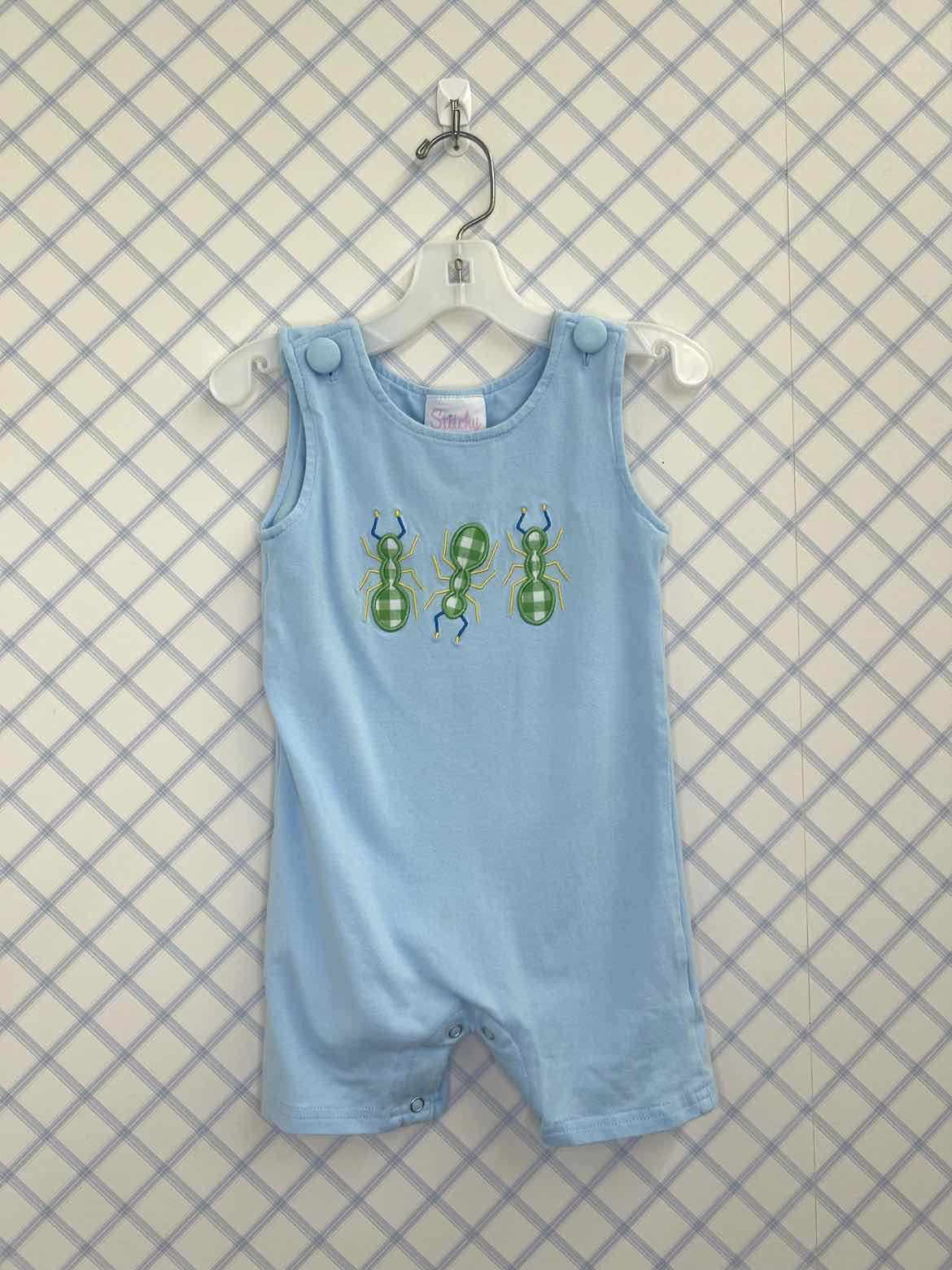 Stitchy Fish Child Size 12 Months Rompers