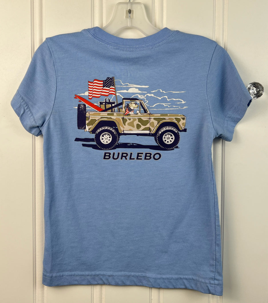 Burlebo Child Size 4T Short Sleeve