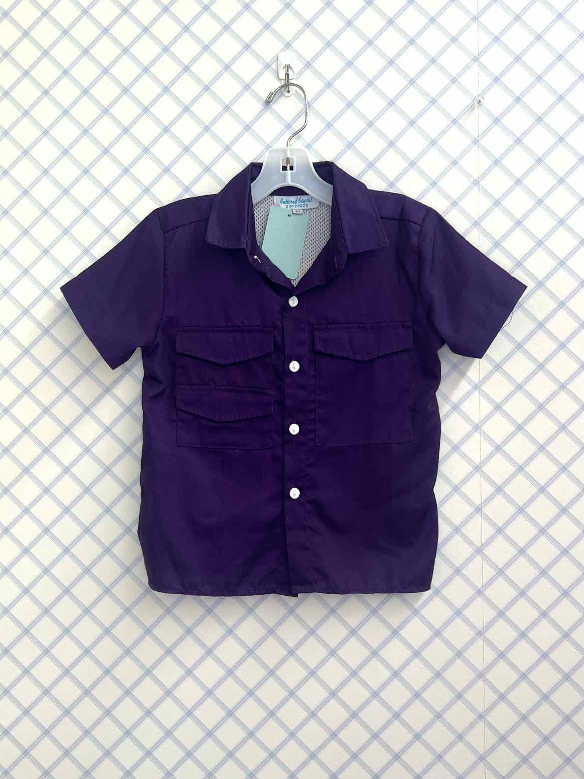 Boutique-Applique Child Size 4T Short Sleeve