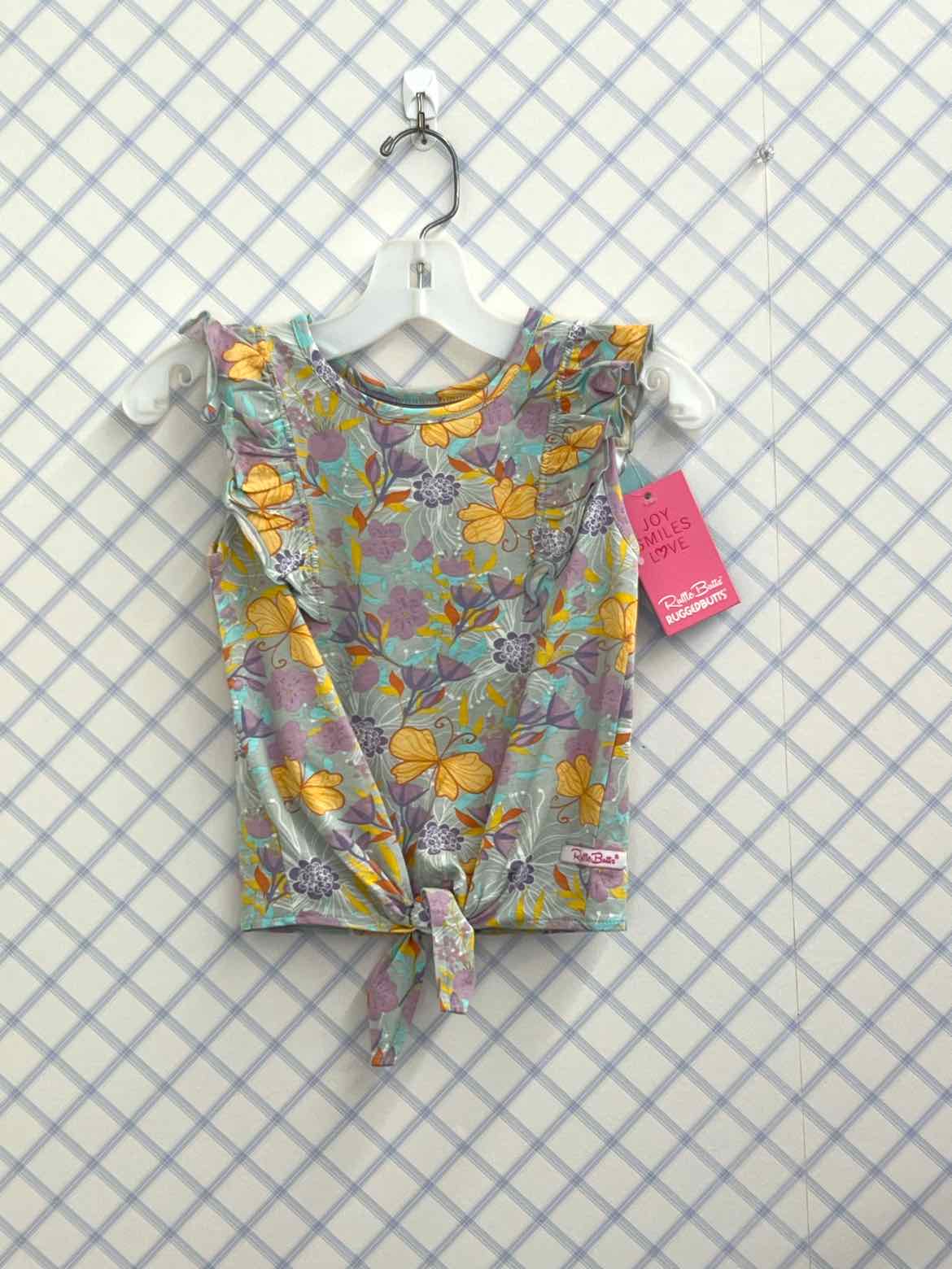 Ruffle Butts Child Size 4T Short Sleeve