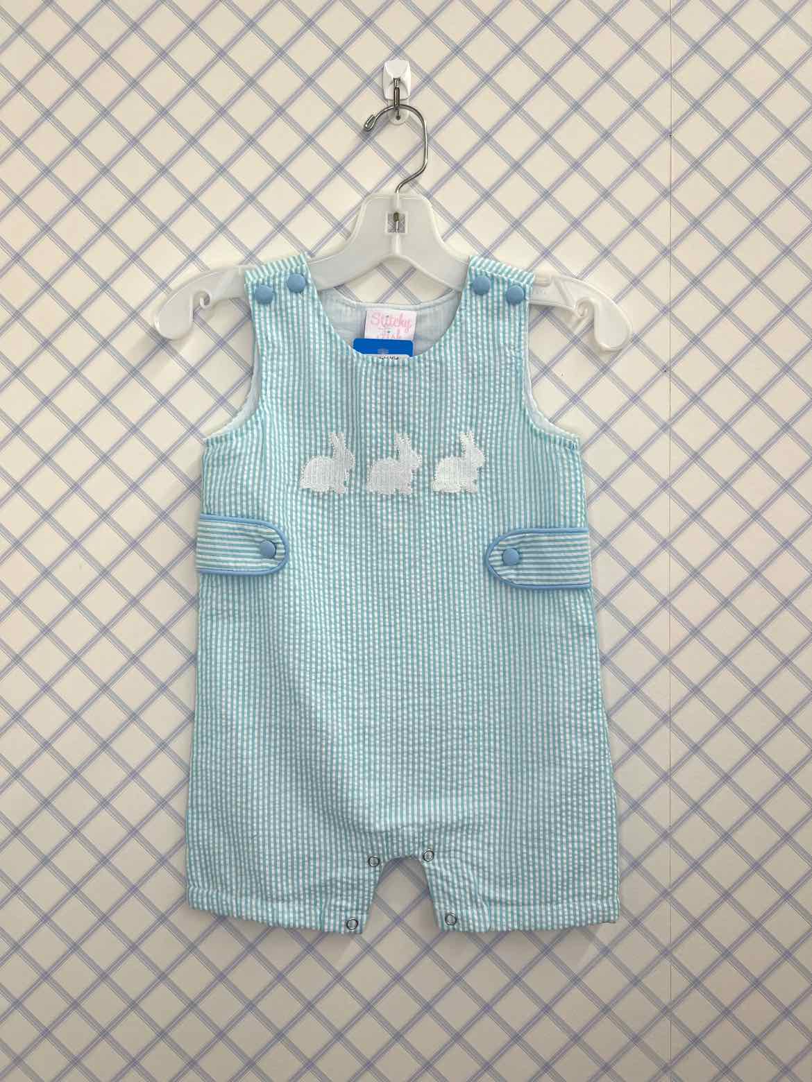 Stitchy Fish Child Size 12 Months Rompers