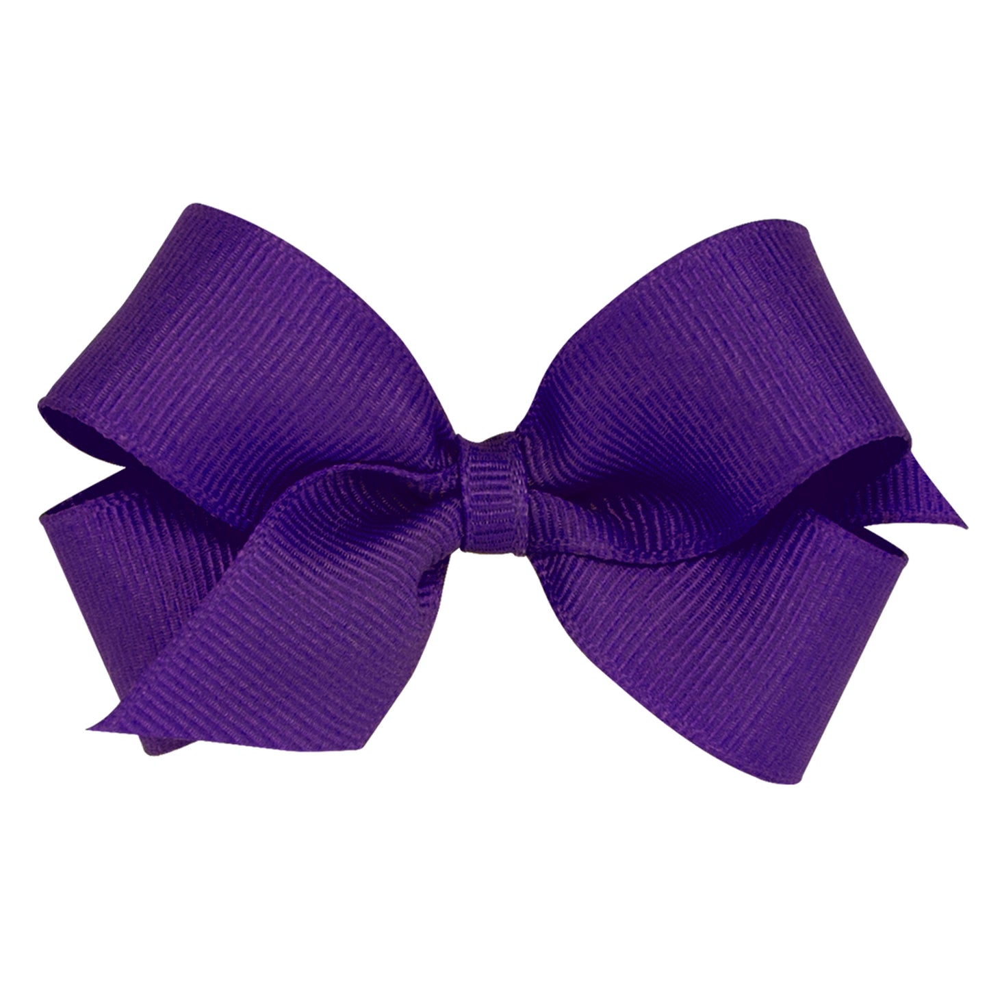 Wee Ones Bow Size Mini Grosgrain WHT  White Bows