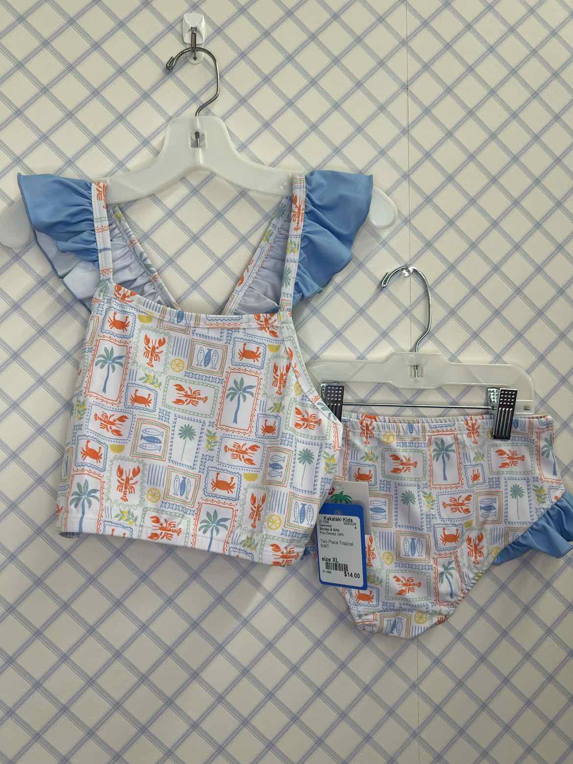 Shrimp & Grits Child Size XL Swimwear