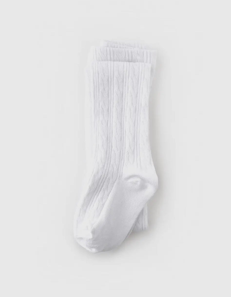 Little Stocking Co. Cable Knit Tights