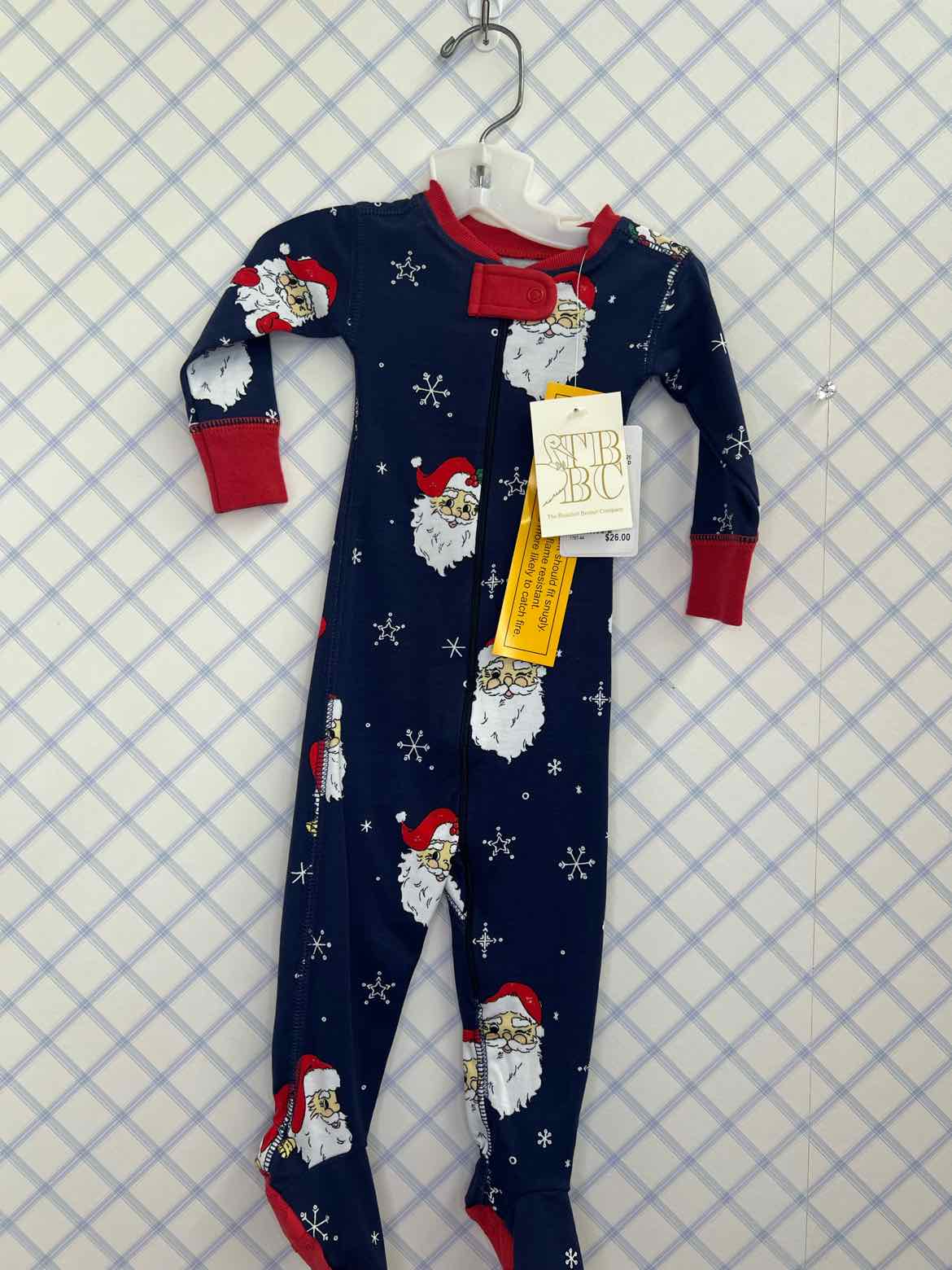 TBBC Child Size 3/6 months Pajamas