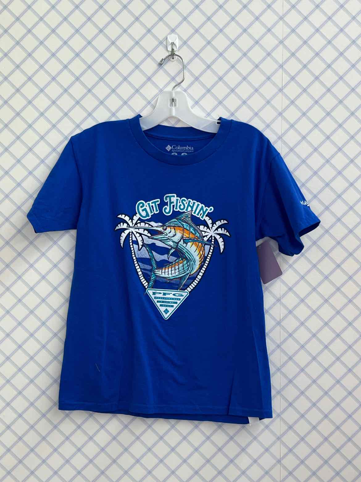 Columbia Child Size M Short Sleeve