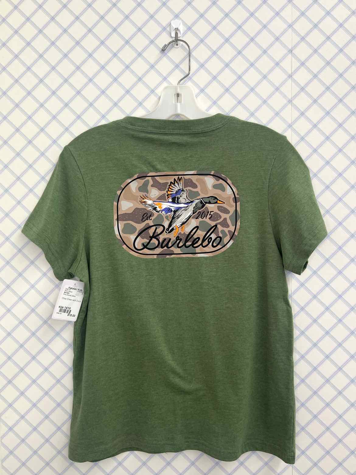 Burlebo Child Size 14/16 Short Sleeve