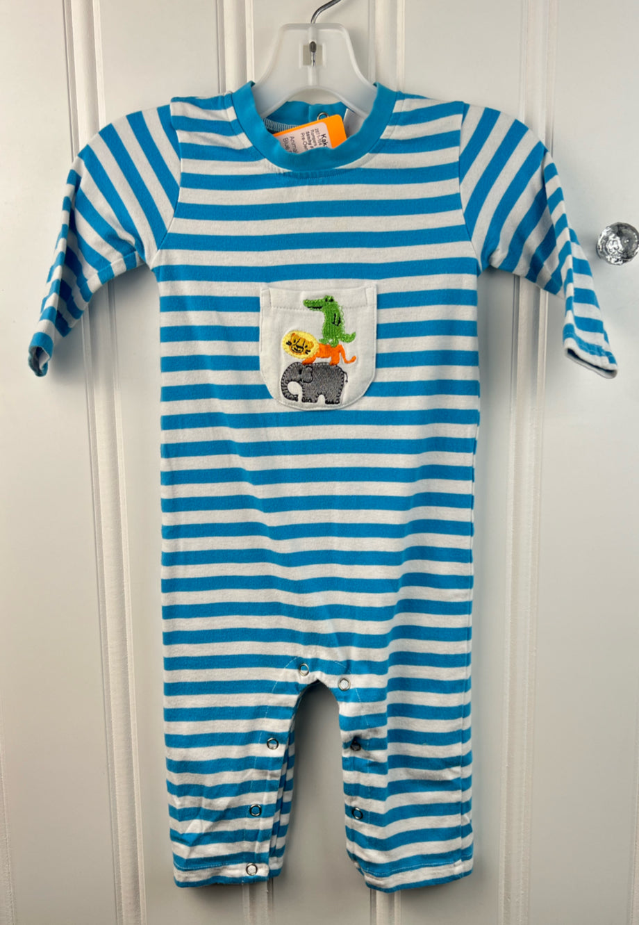 Stitchy Fish Child Size 6 Months Rompers