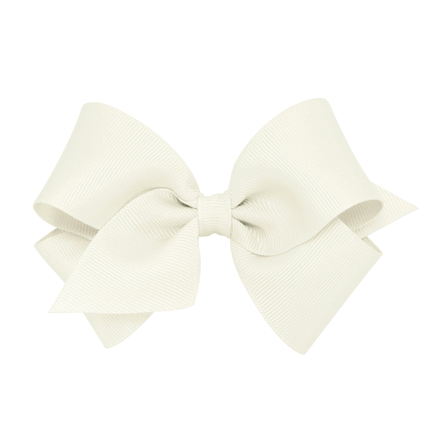 Wee Ones Bow Size Small Grosgrain WHT  White Bows