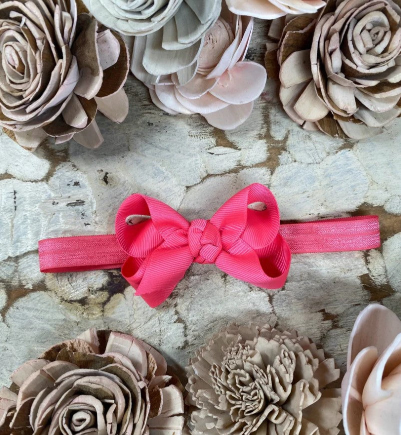 The Hair Bow Co. Neon Pink Bows