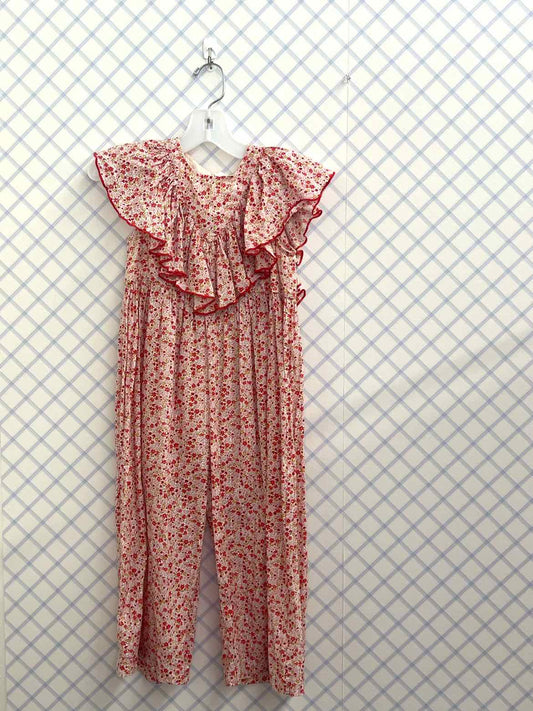 Pink Chicken Child Size 4 Rompers