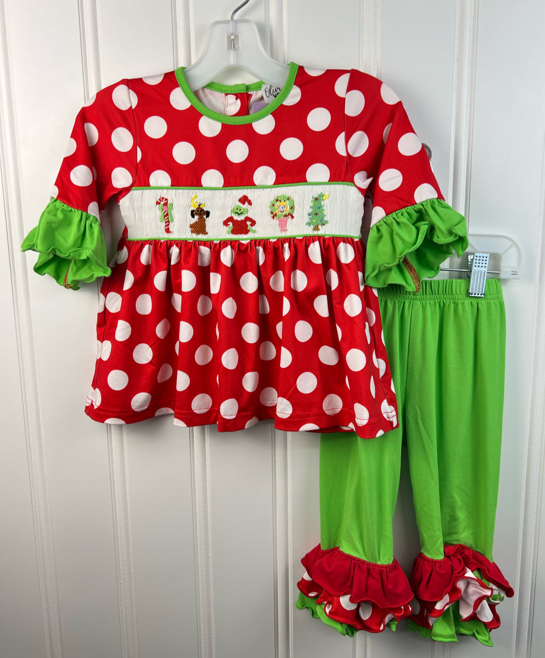 Boutique-Smock Child Size 24 Months Long Sleeve