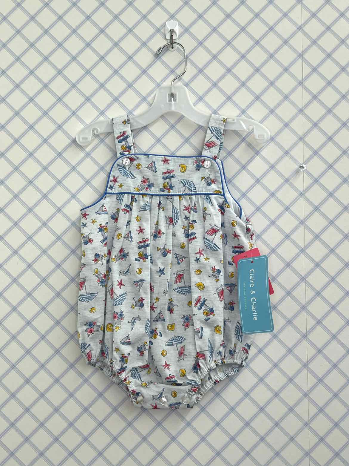 Claire & Charlie Child Size 24 Months Bubbles