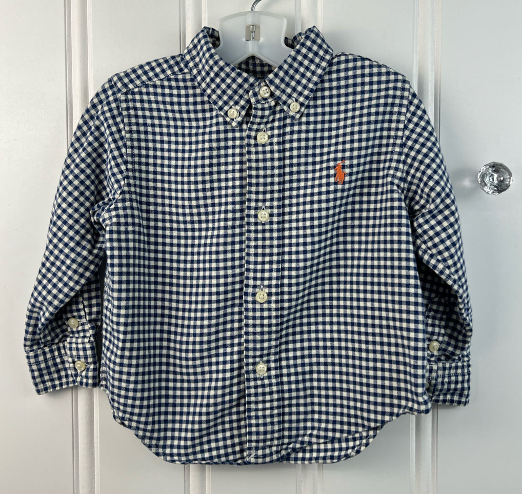 Polo Child Size 18 Months Long Sleeve