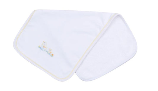 Vintage Duckie Pulltoy Burp Cloth