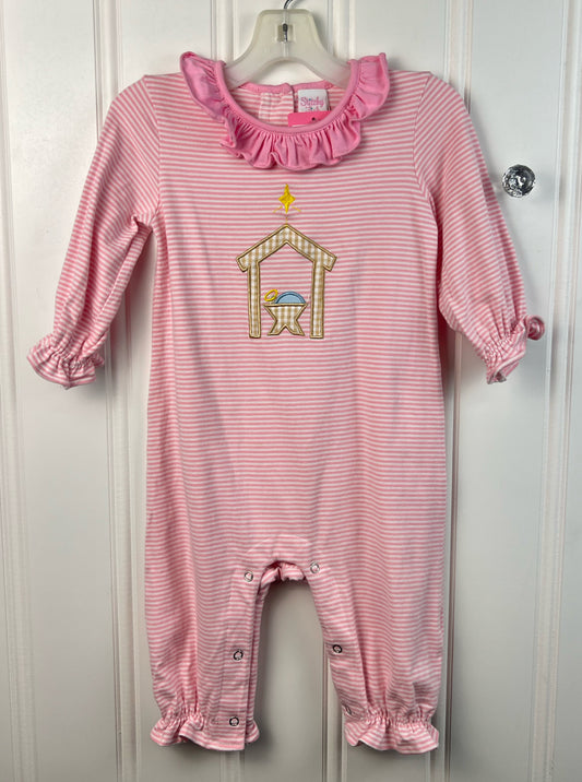 Stitchy Fish Child Size 12 Months Rompers